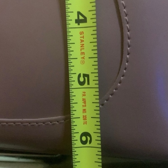 Furla Shoulder Bag Brown/Mauve Leather Made in Italy EUC - Picture 11 of 12